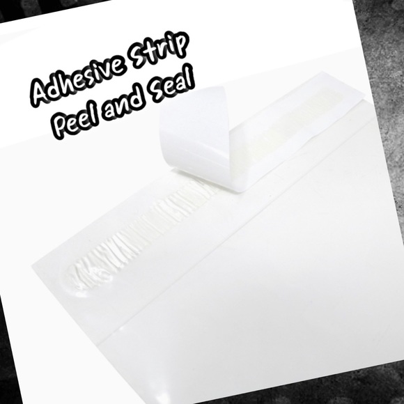 50 5x7 Clear Poly Bags Self Sealing Mailers for Shipping Crafts Storage - Picture 4 of 9